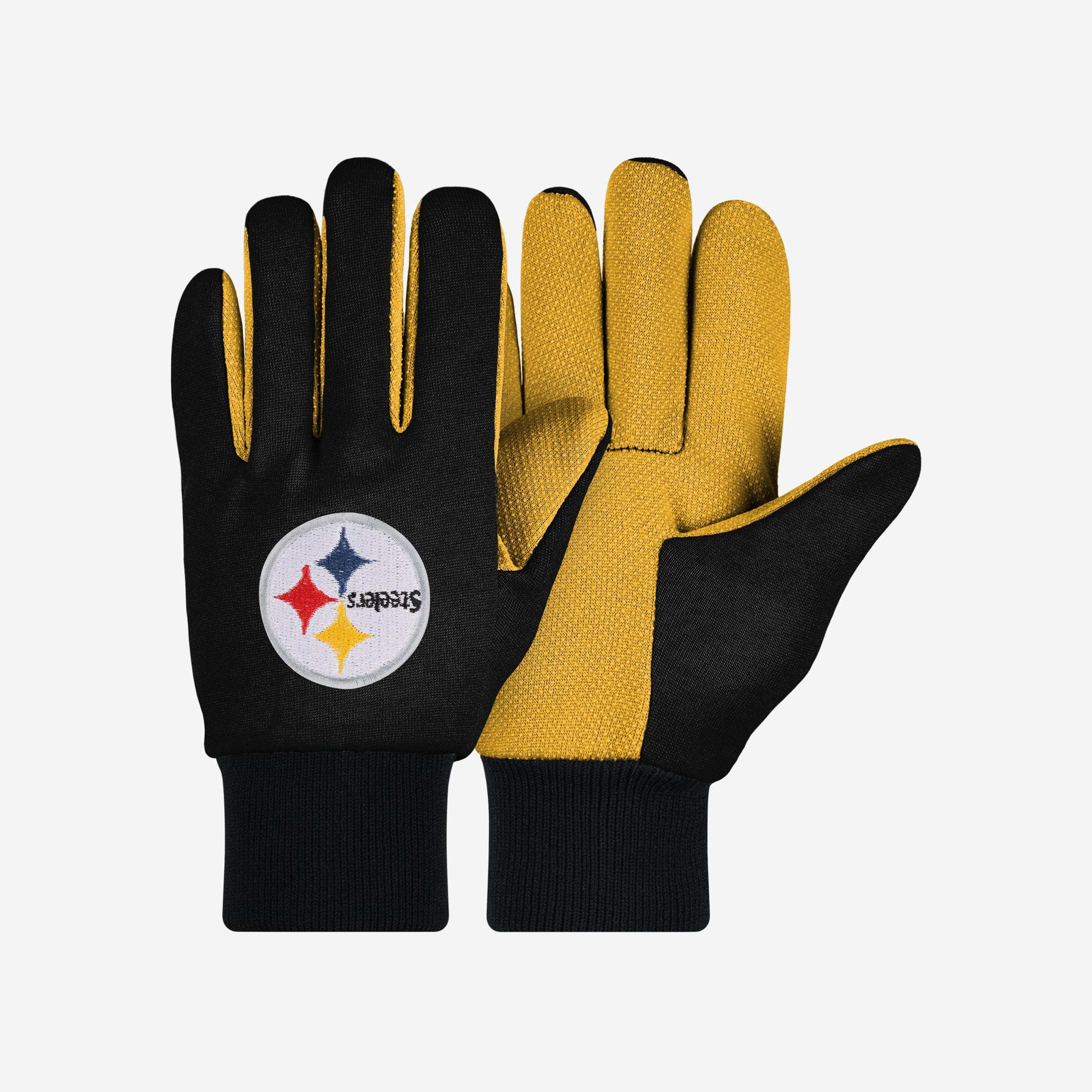Pittsburgh Steelers Colored Palm Utility Gloves