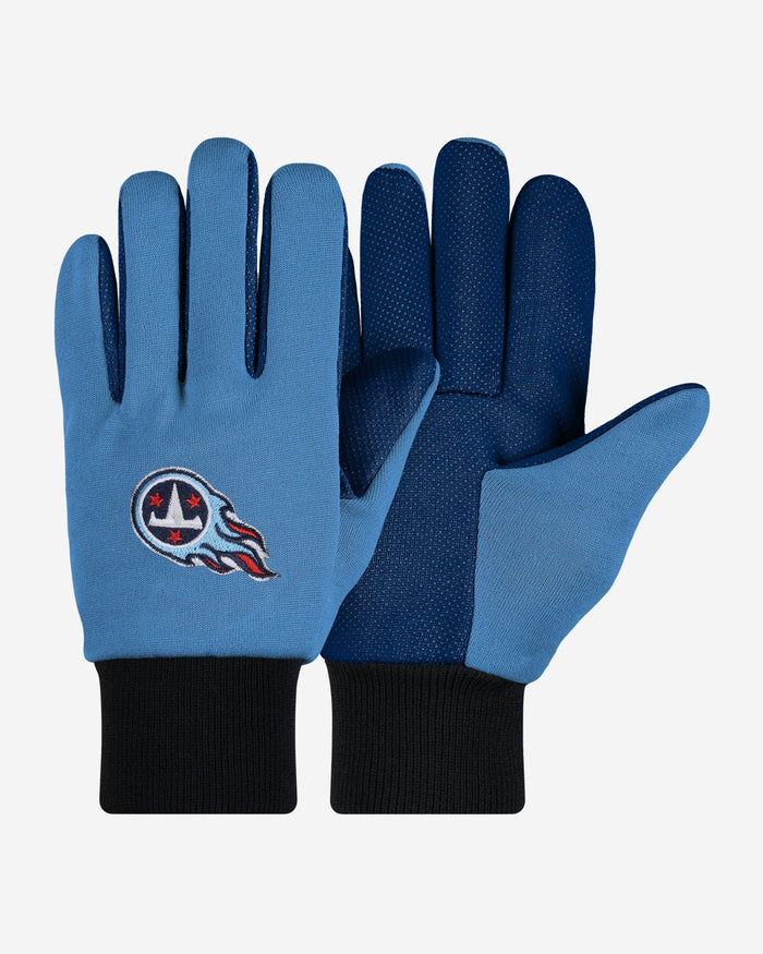 Tennessee Titans Colored Palm Utility Gloves FOCO - FOCO.com