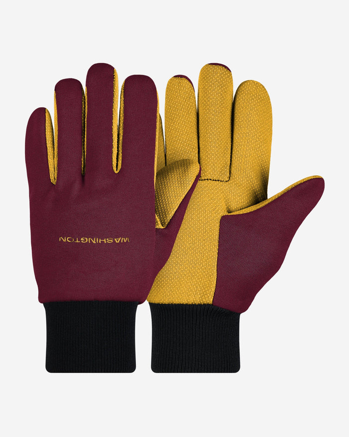Washington Commanders Original Colored Palm Utility Gloves FOCO - FOCO.com