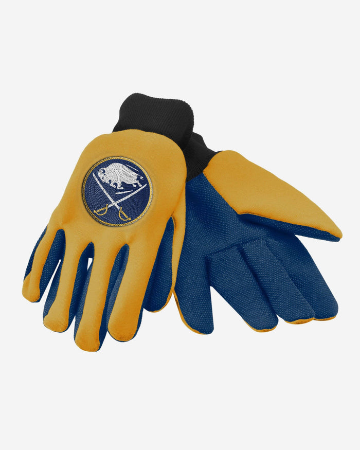 Buffalo Sabres Colored Palm Utility Gloves FOCO - FOCO.com
