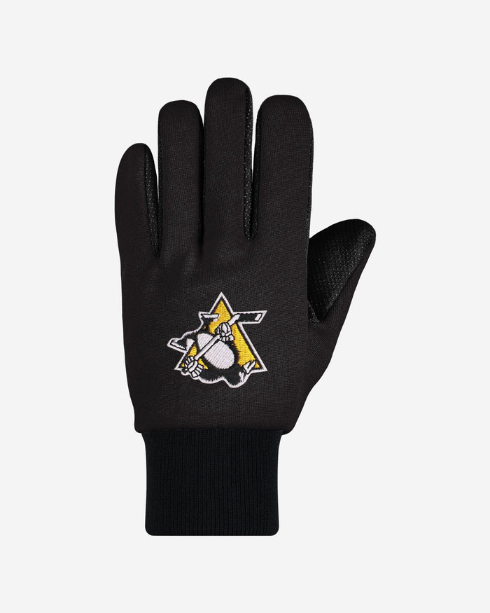 Pittsburgh Penguins Colored Palm Utility Gloves FOCO - FOCO.com