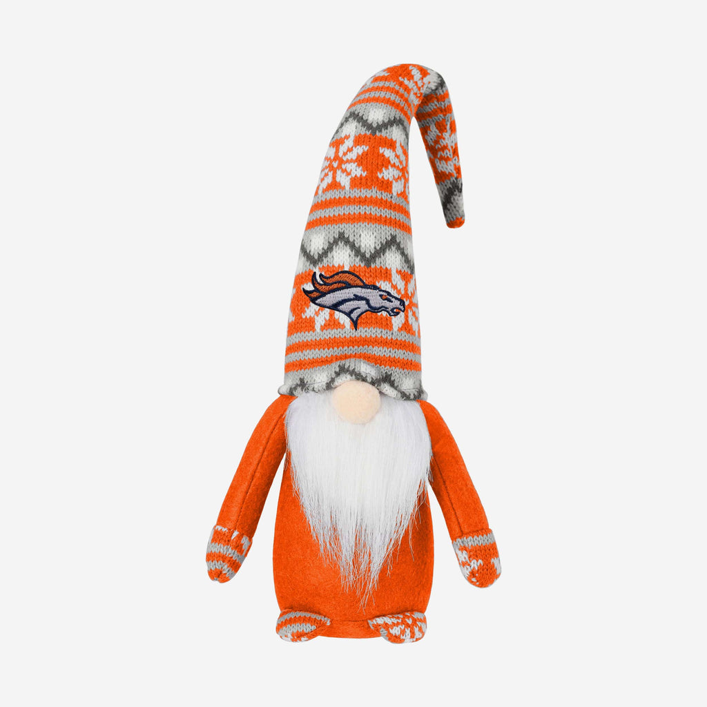 Denver Broncos Bent Hat Plush Gnome FOCO - FOCO.com