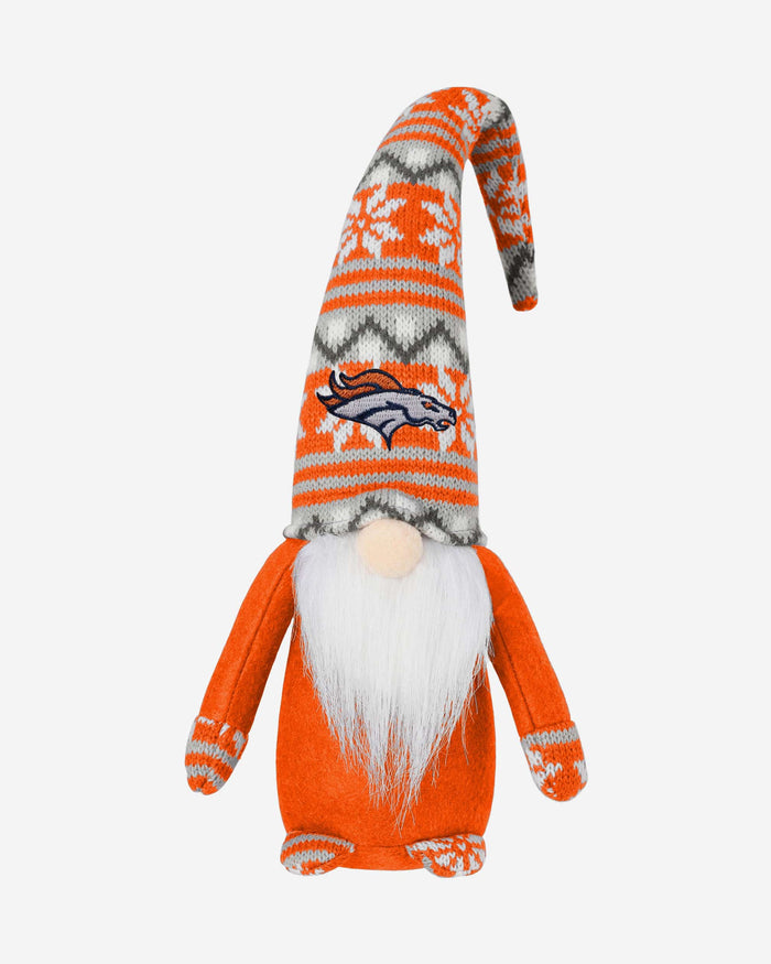 Denver Broncos Bent Hat Plush Gnome FOCO - FOCO.com