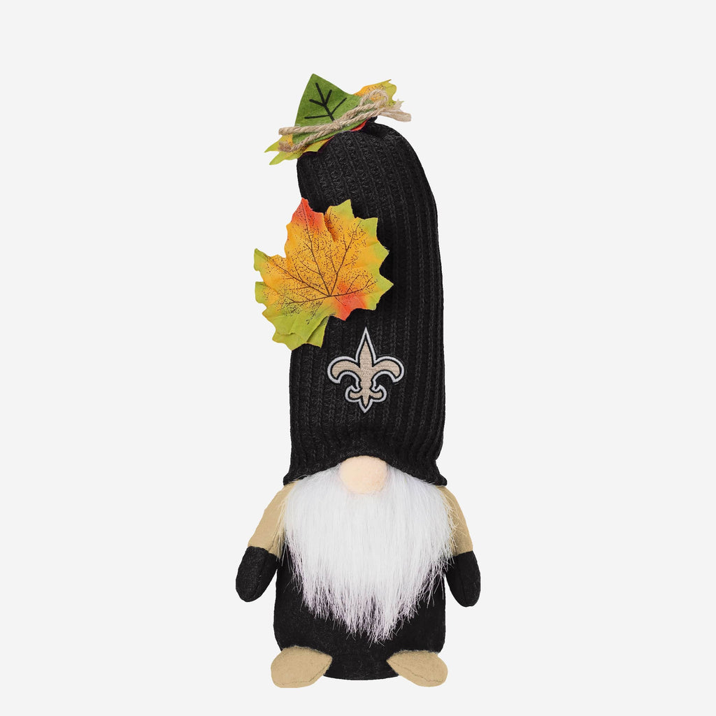 New Orleans Saints Mixed Material Harvest Plush Gnome FOCO - FOCO.com