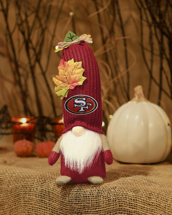 San Francisco 49ers Mixed Material Harvest Plush Gnome FOCO - FOCO.com