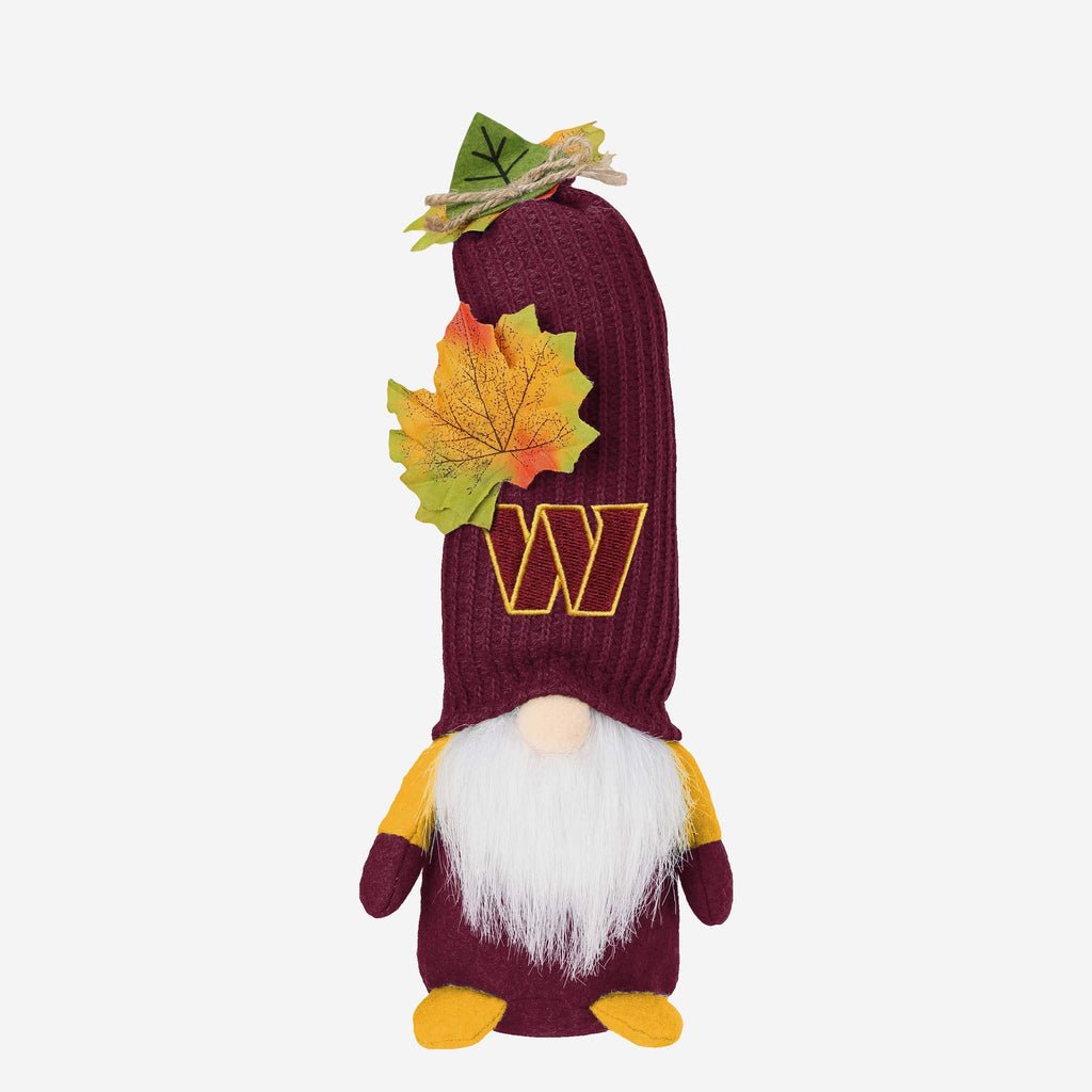 Washington Commanders Mixed Material Harvest Plush Gnome FOCO - FOCO.com