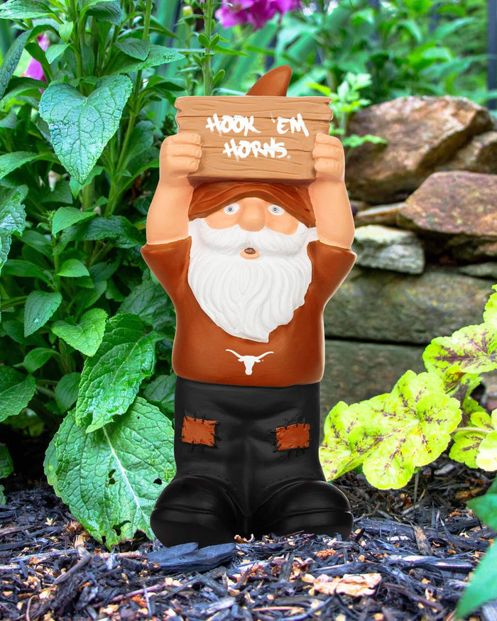 Texas Longhorns Slogan Sign Mini Gnome FOCO - FOCO.com