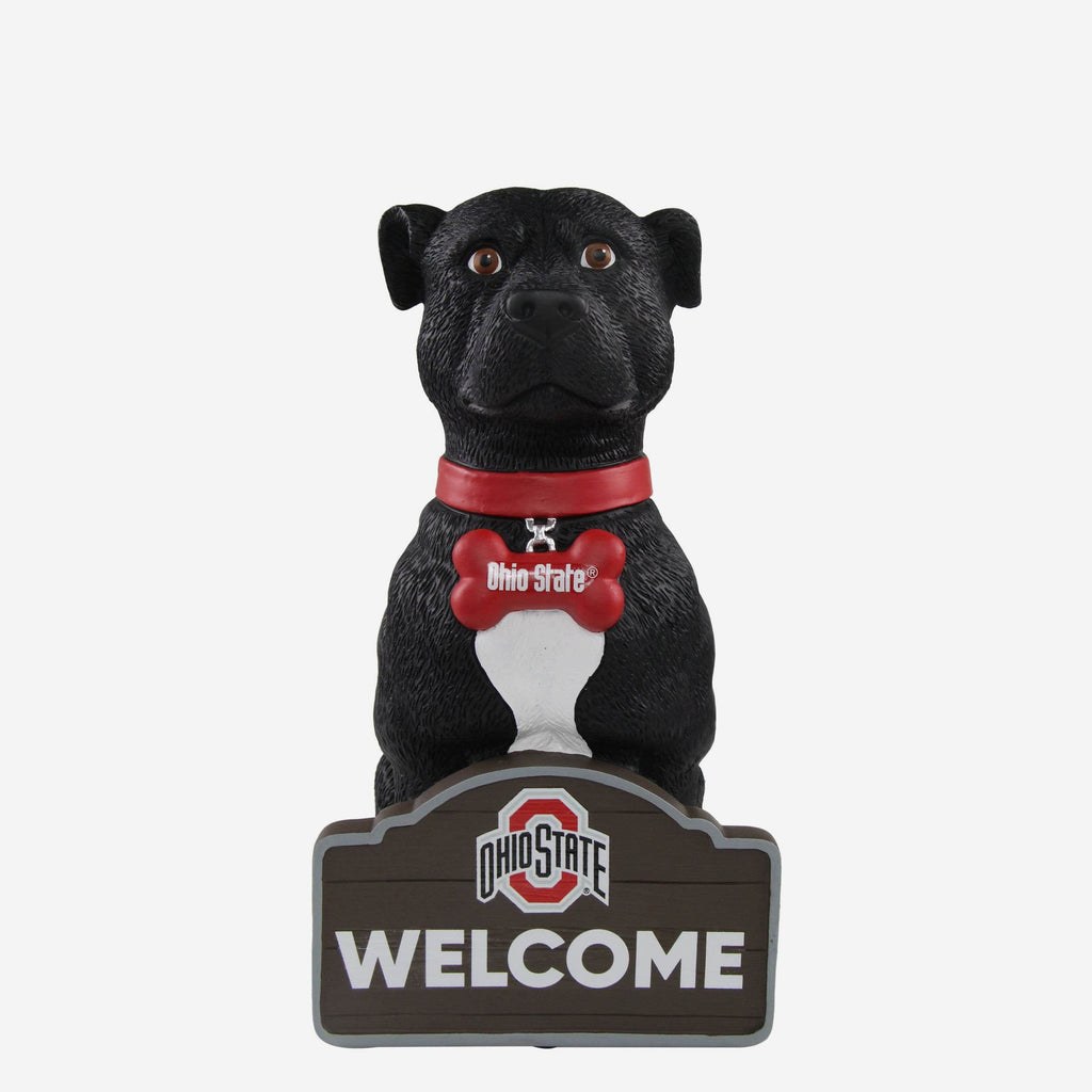 Ohio State Buckeyes American Staffordshire Terrier Statue FOCO - FOCO.com