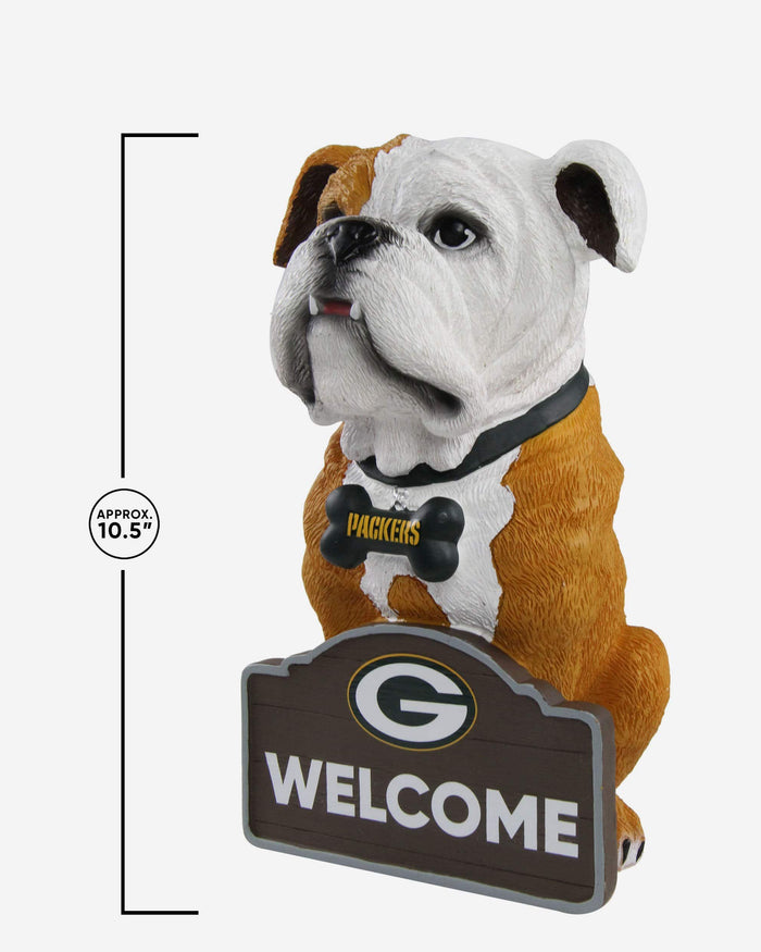 Green Bay Packers Bulldog Statue FOCO - FOCO.com