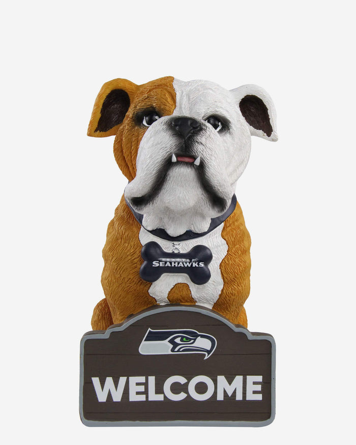 Seattle Seahawks Bulldog Statue FOCO - FOCO.com