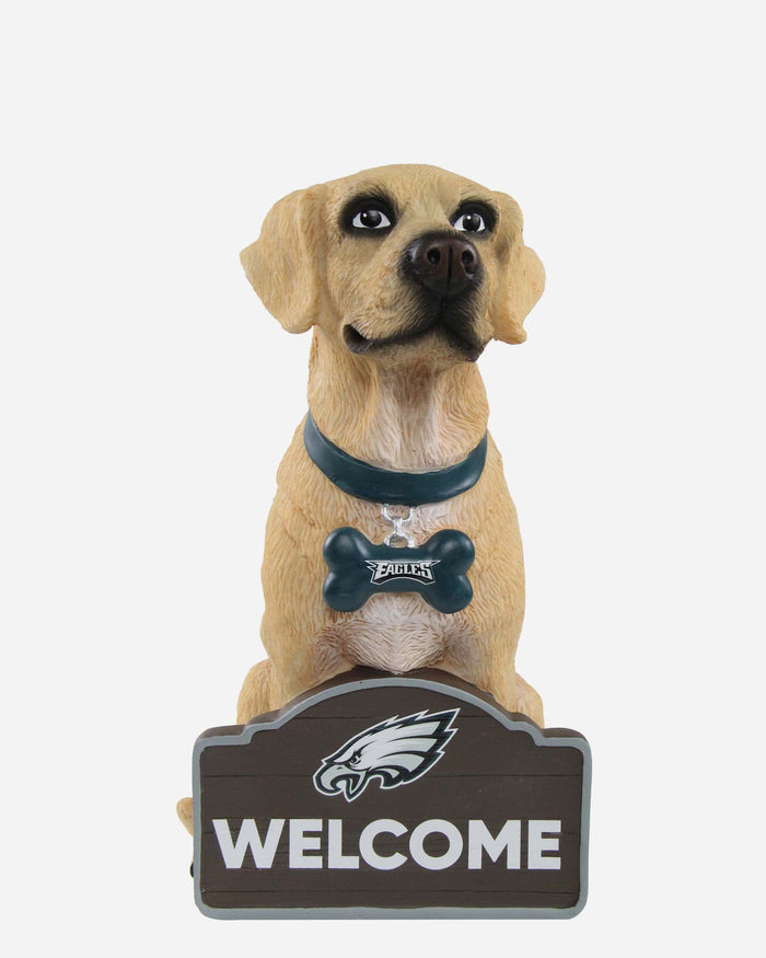 Philadelphia Eagles Yellow Labrador Statue FOCO - FOCO.com
