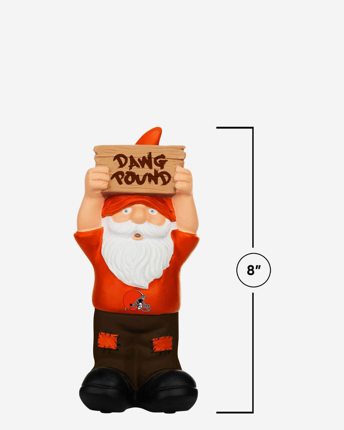 Cleveland Browns Slogan Sign Mini Gnome FOCO - FOCO.com