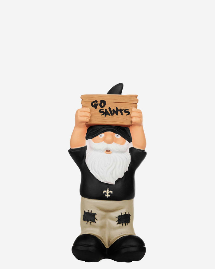 New Orleans Saints Slogan Sign Mini Gnome FOCO - FOCO.com