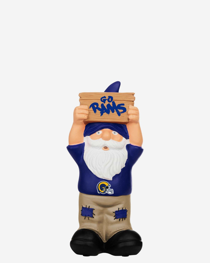 Los Angeles Rams Slogan Sign Mini Gnome FOCO - FOCO.com
