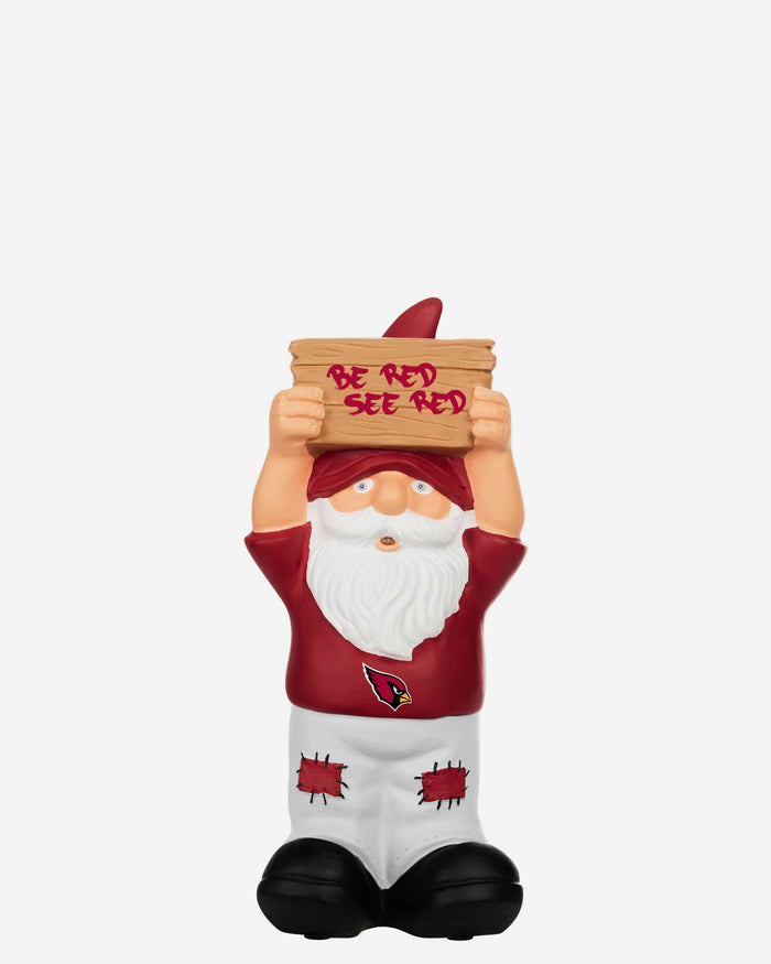 Arizona Cardinals Slogan Sign Mini Gnome FOCO - FOCO.com
