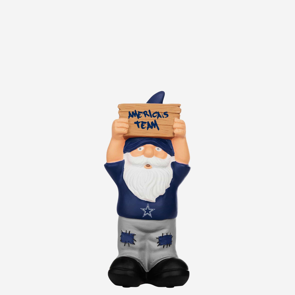 Dallas Cowboys Slogan Sign Mini Gnome FOCO - FOCO.com