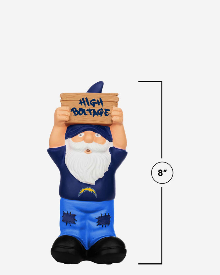 Los Angeles Chargers Slogan Sign Mini Gnome FOCO - FOCO.com