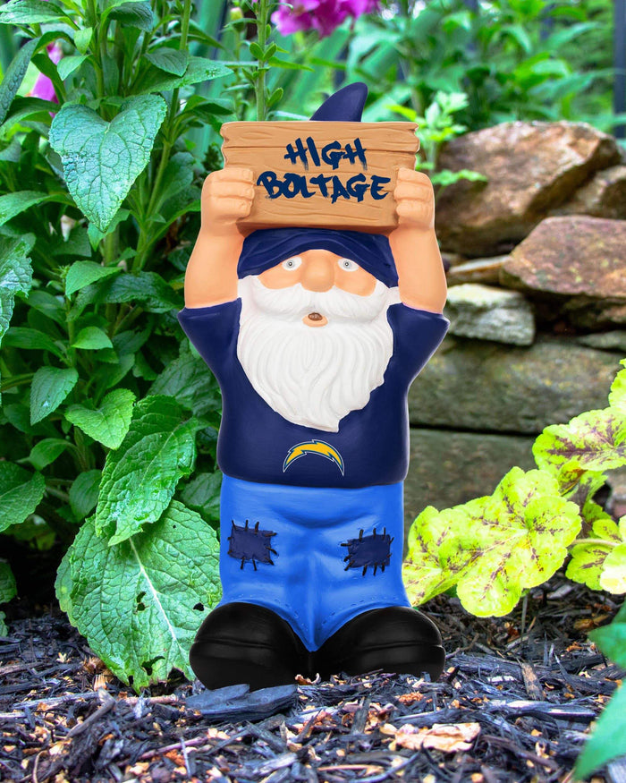 Los Angeles Chargers Slogan Sign Mini Gnome FOCO - FOCO.com