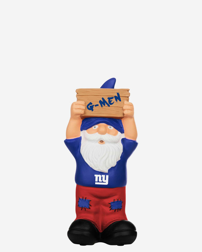 New York Giants Slogan Sign Mini Gnome FOCO - FOCO.com