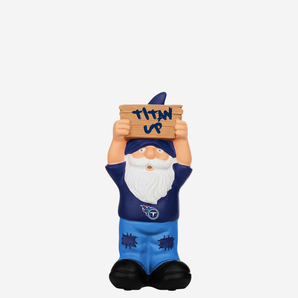 Tennessee Titans Slogan Sign Mini Gnome FOCO - FOCO.com