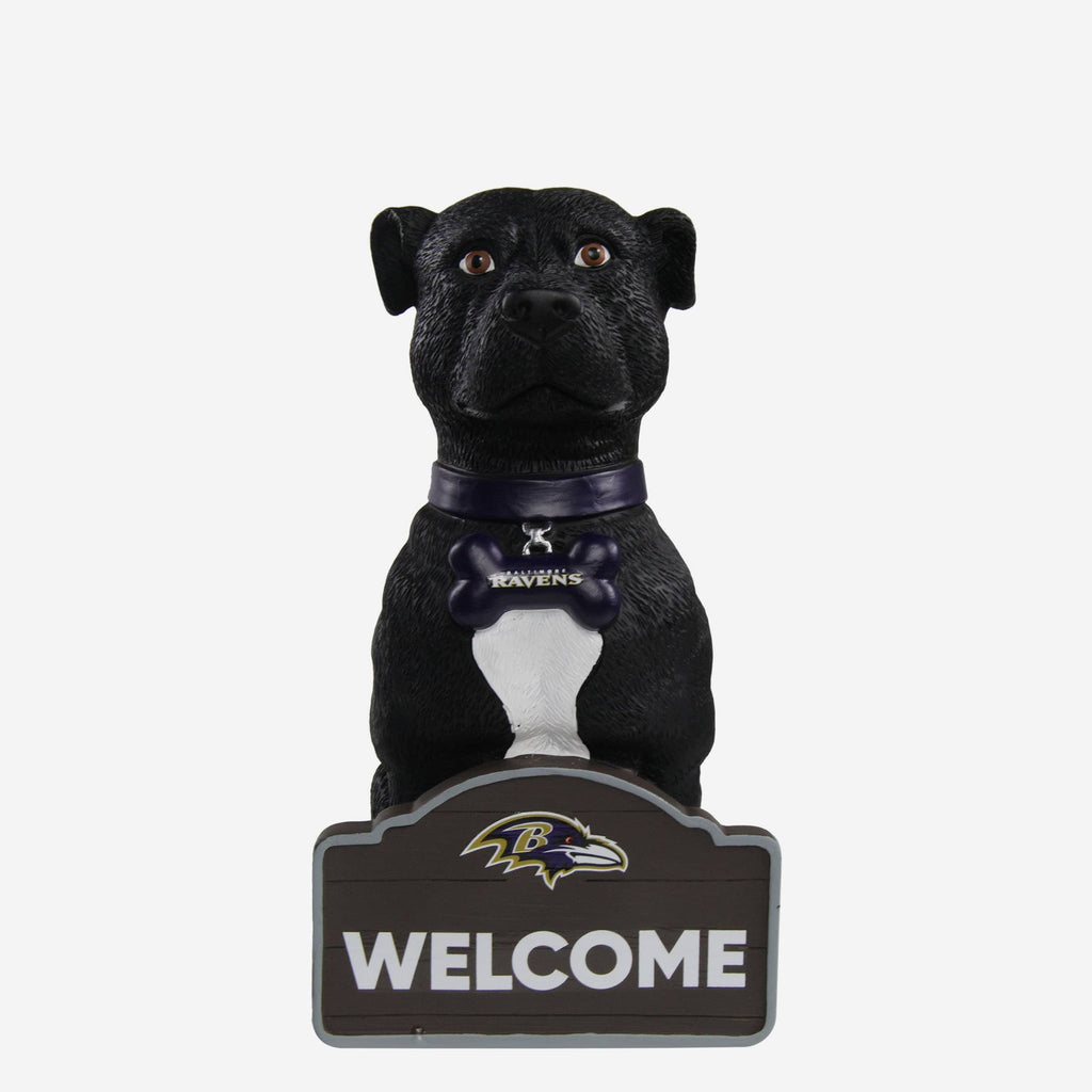 Baltimore Ravens American Staffordshire Terrier Statue FOCO - FOCO.com