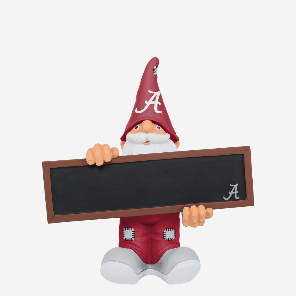 Alabama Crimson Tide Chalkboard Sign Gnome FOCO - FOCO.com