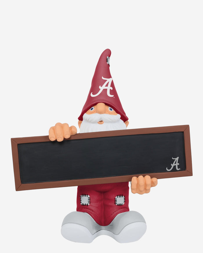 Alabama Crimson Tide Chalkboard Sign Gnome FOCO - FOCO.com