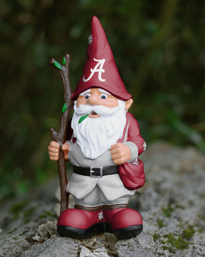 Alabama Crimson Tide Holding Stick Gnome FOCO - FOCO.com