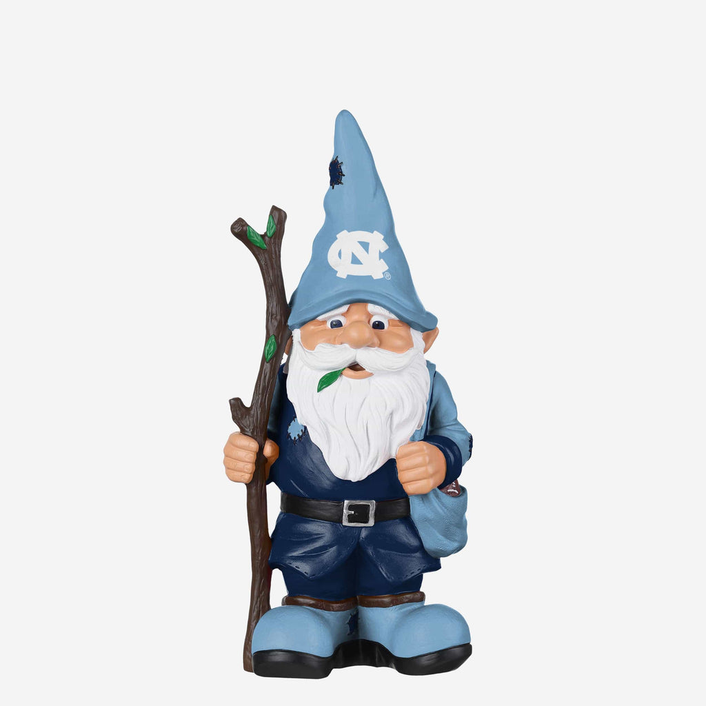 North Carolina Tar Heels Holding Stick Gnome FOCO - FOCO.com