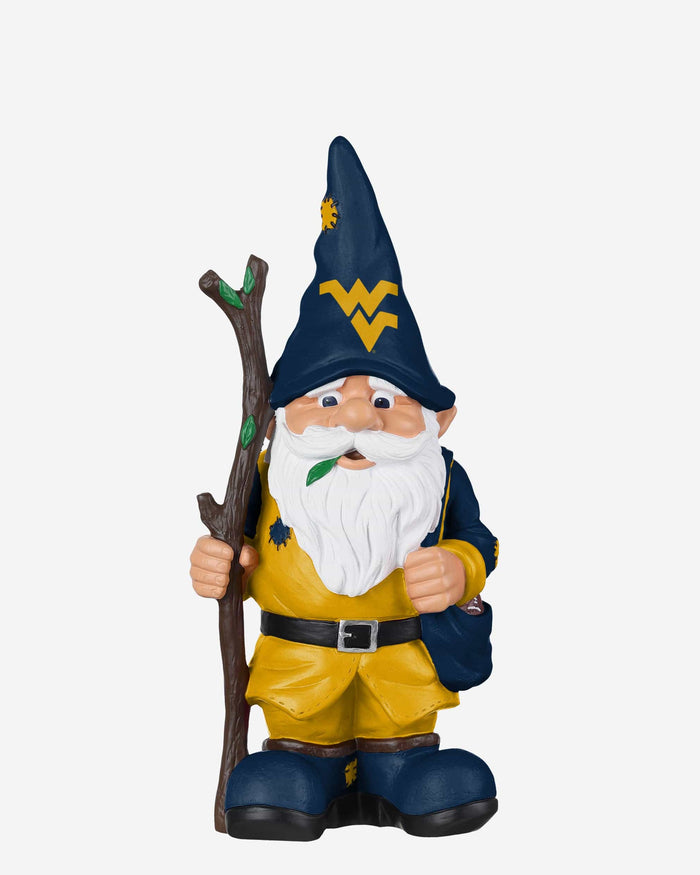 West Virginia Mountaineers Holding Stick Gnome FOCO - FOCO.com