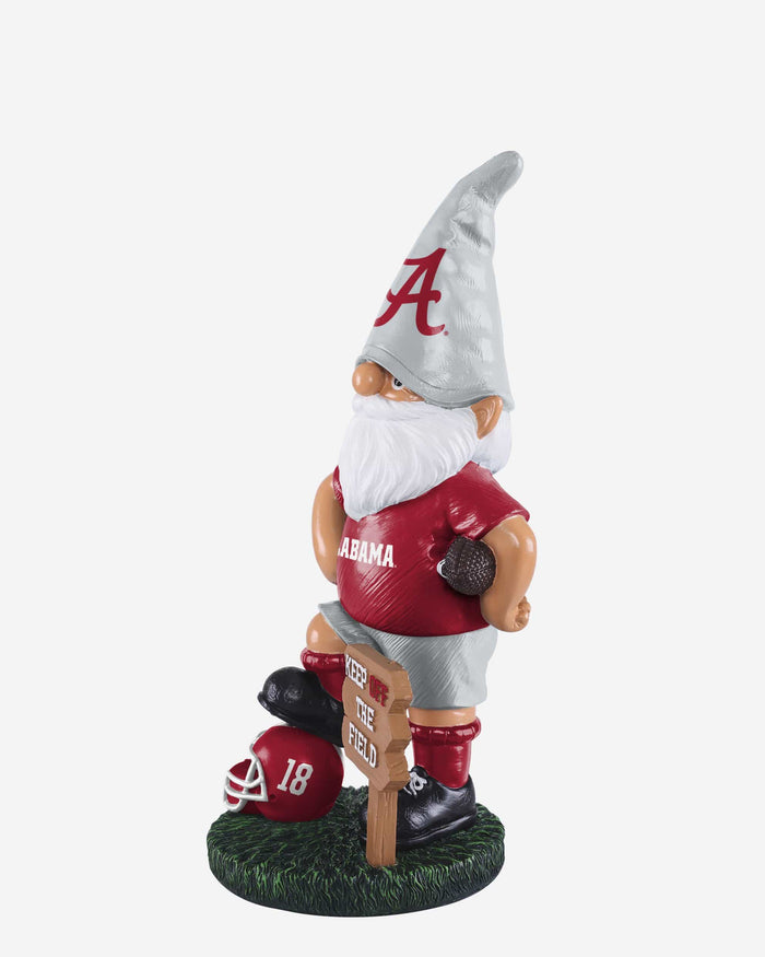 Alabama Crimson Tide Keep Off The Field Gnome FOCO - FOCO.com