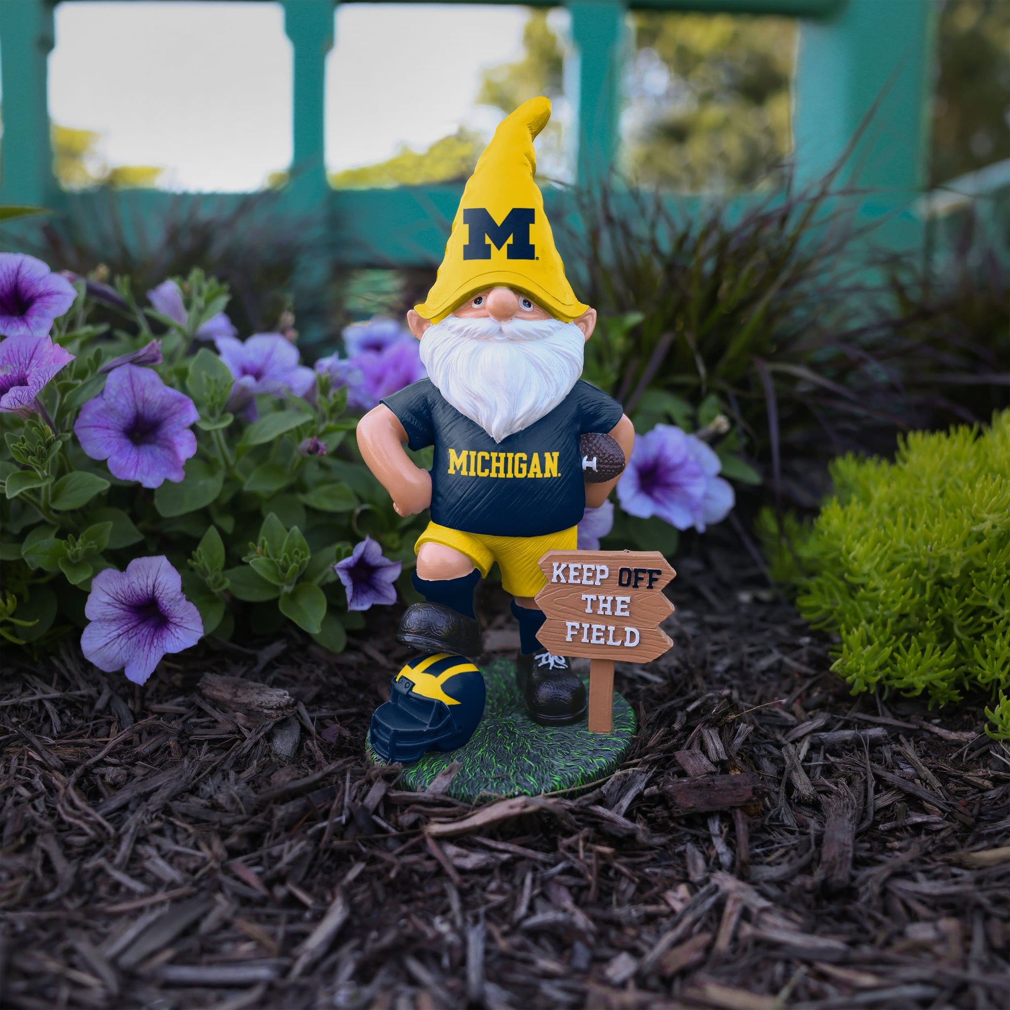 Michigan Tree Topper Garden Flag Michigan Wolverines Topper Set - Officially Licensed Mini ...