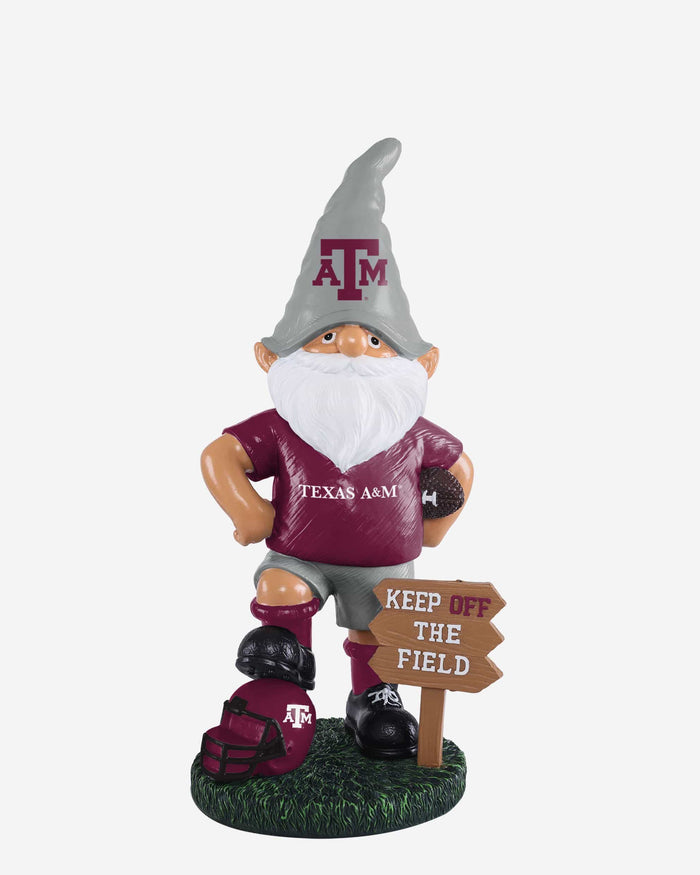 Texas A&M Aggies Keep Off The Field Gnome FOCO - FOCO.com