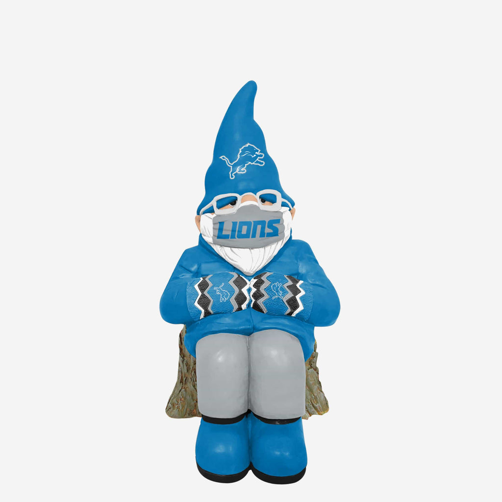 Detroit Lions Bundled Up Gnome FOCO - FOCO.com