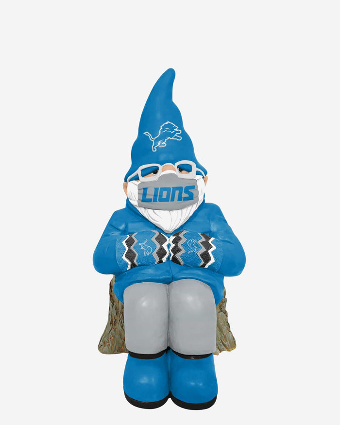 Detroit Lions Bundled Up Gnome FOCO - FOCO.com