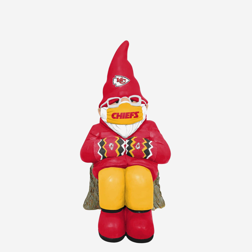 Kansas City Chiefs Bundled Up Gnome FOCO - FOCO.com