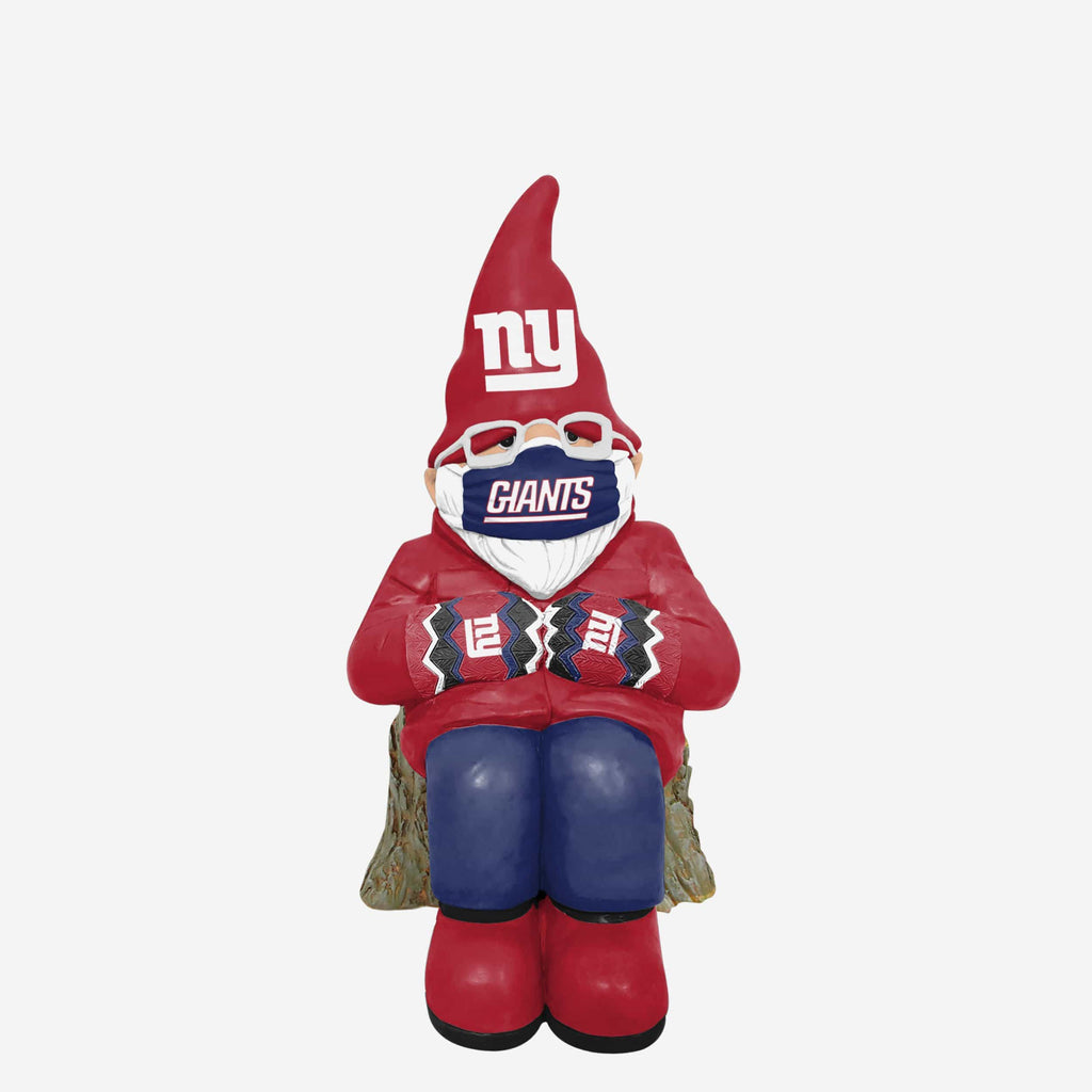 New York Giants Bundled Up Gnome FOCO - FOCO.com