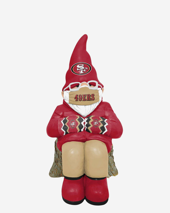San Francisco 49ers Bundled Up Gnome FOCO - FOCO.com