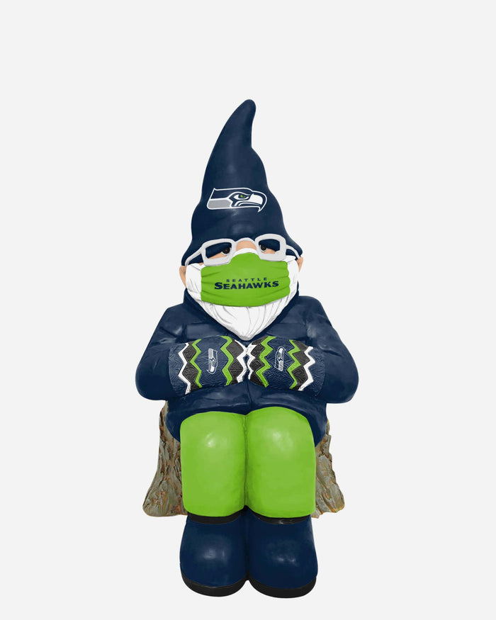 Seattle Seahawks Bundled Up Gnome FOCO - FOCO.com