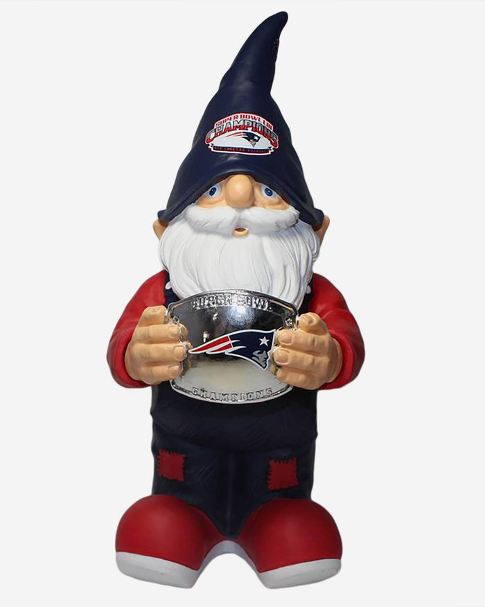 New England Patriots Super Bowl LIII Champions Gnome FOCO - FOCO.com