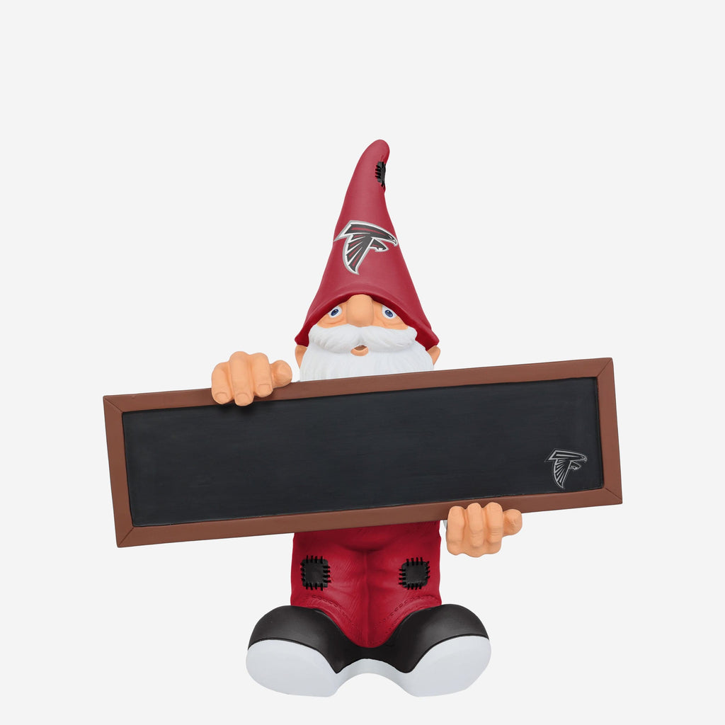 Atlanta Falcons Chalkboard Sign Gnome FOCO - FOCO.com