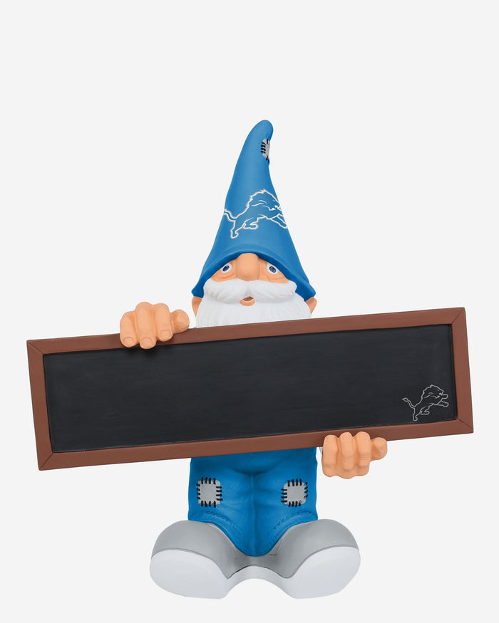 Detroit Lions Chalkboard Sign Gnome FOCO - FOCO.com