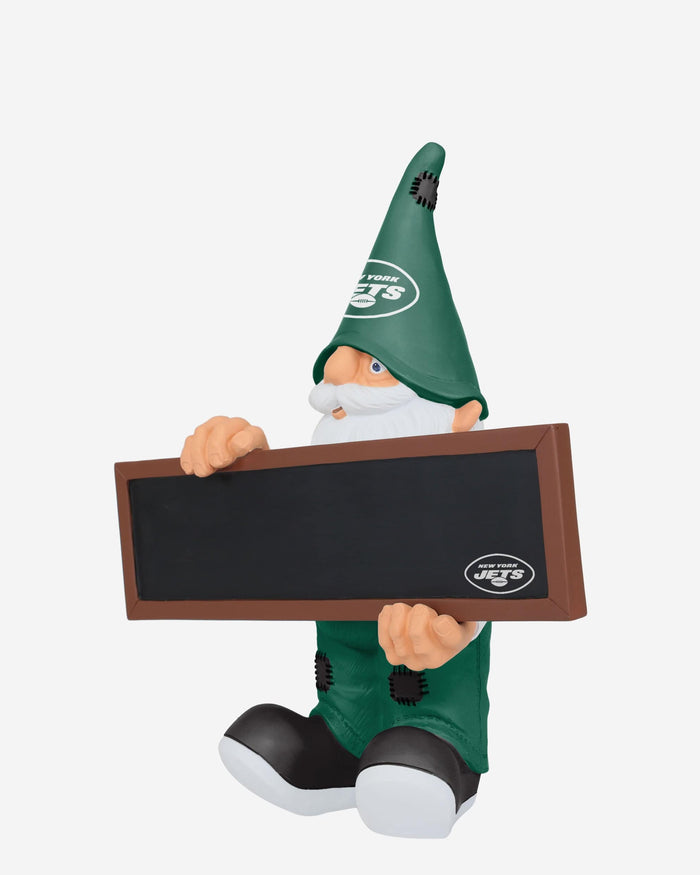 New York Jets Chalkboard Sign Gnome FOCO - FOCO.com