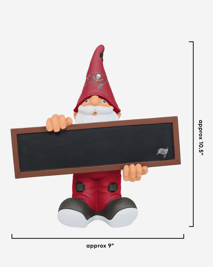 Tampa Bay Buccaneers Chalkboard Sign Gnome FOCO - FOCO.com