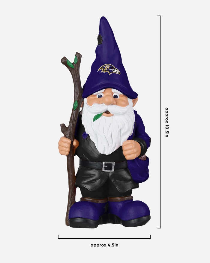 Baltimore Ravens Holding Stick Gnome FOCO - FOCO.com