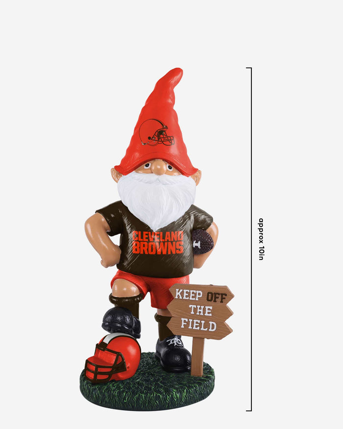 Cleveland Browns Keep Off The Field Gnome FOCO - FOCO.com