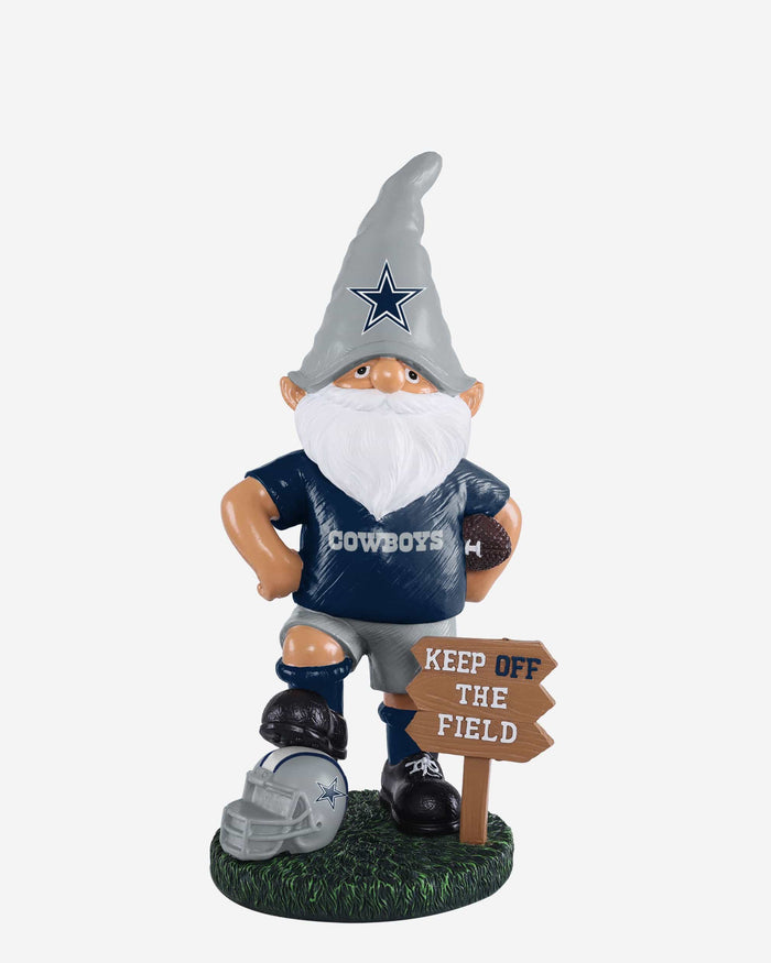Dallas Cowboys Keep Off The Field Gnome FOCO - FOCO.com