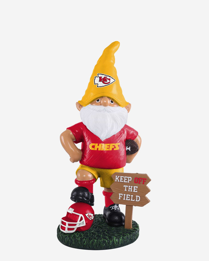 Kansas City Chiefs Keep Off The Field Gnome FOCO - FOCO.com