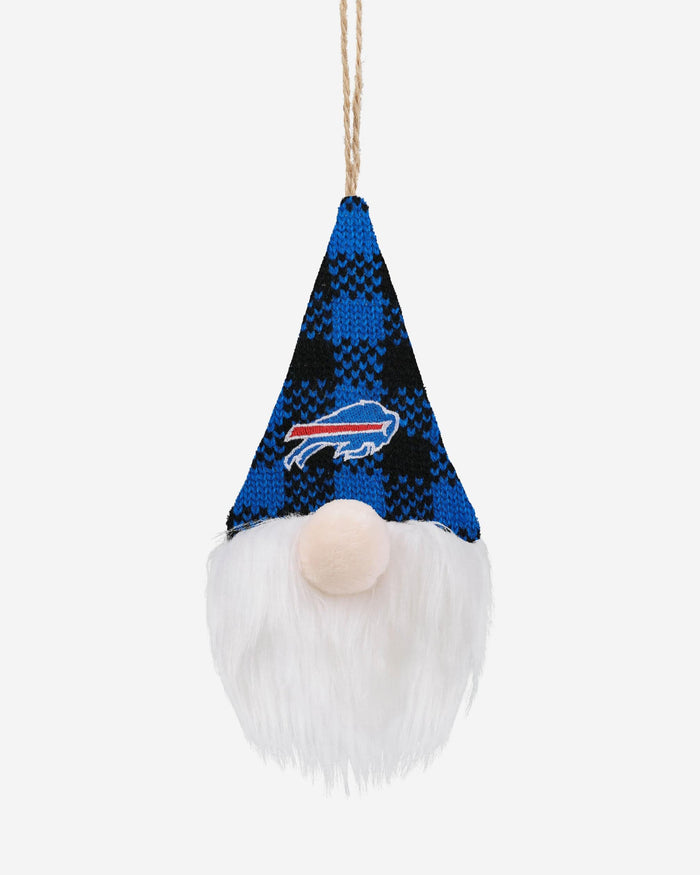 Buffalo Bills Plaid Hat Plush Gnome Ornament FOCO - FOCO.com