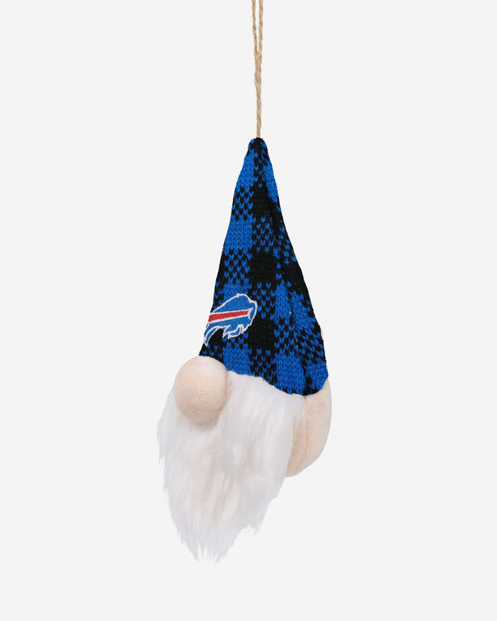 Buffalo Bills Plaid Hat Plush Gnome Ornament FOCO - FOCO.com